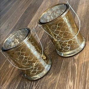 Glass Candle Lanterns